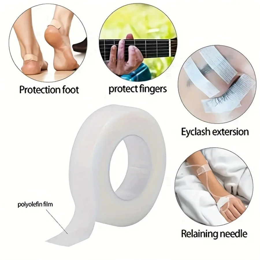 4.5/9M roll Breathable Grid Transparent Tape Curved Healing Patches Wound Strips Medical PE Dressing Adhesive Plasters Bandages wound bandage medical wound dressing medical adhesive tape