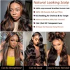 Body Wave HD Lace Front Wigs Human Hair 200 Density FB 30 13x6 HD Transparent Lace Frontal Brazilian Wigs for Women 52 Inch 3