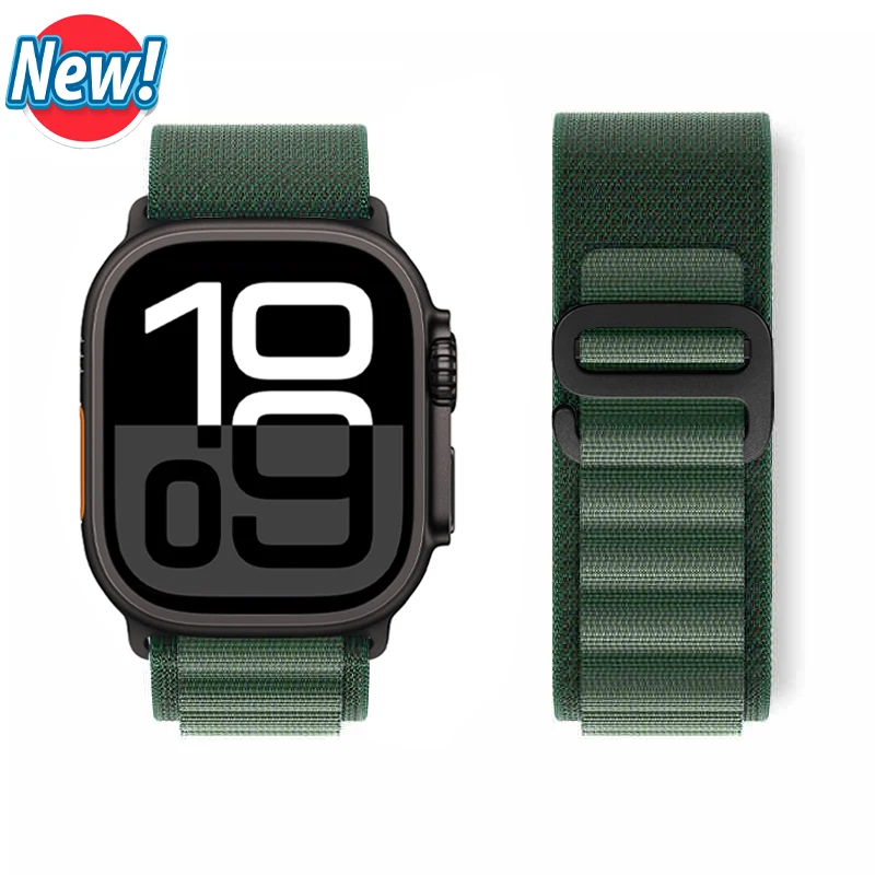 Premium Alpine Loop Strap for Apple Watch - Durable and Stylish Correa Bracelet