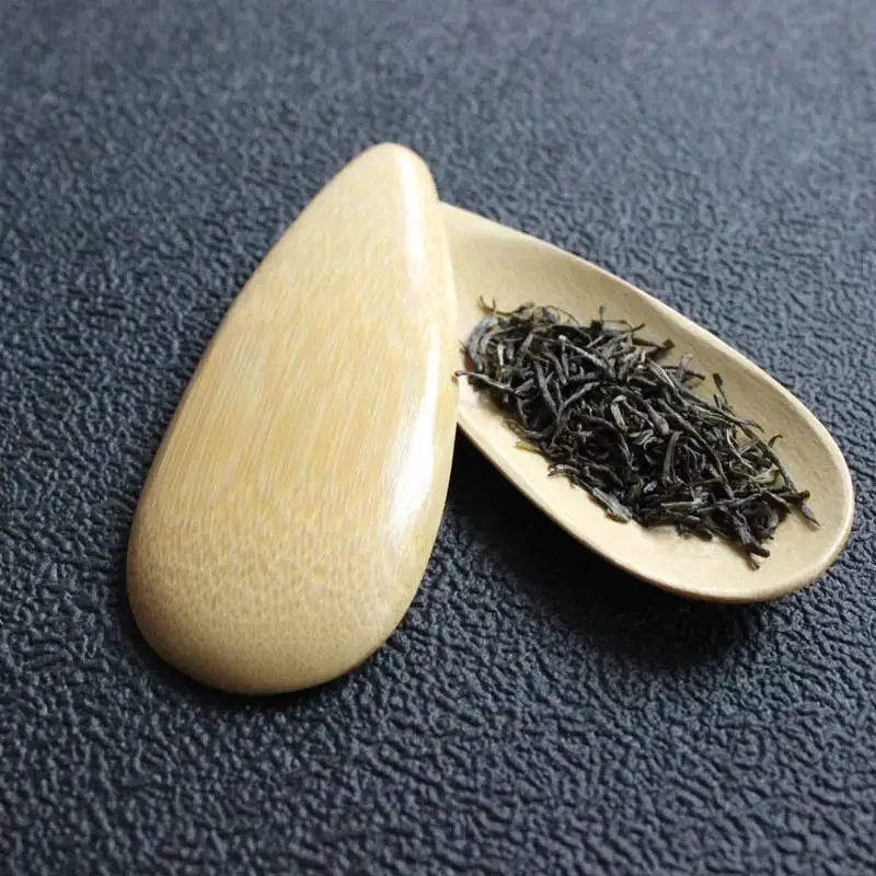 Tea spoons 1-3pcs bamboo tea scoops for friends as gift