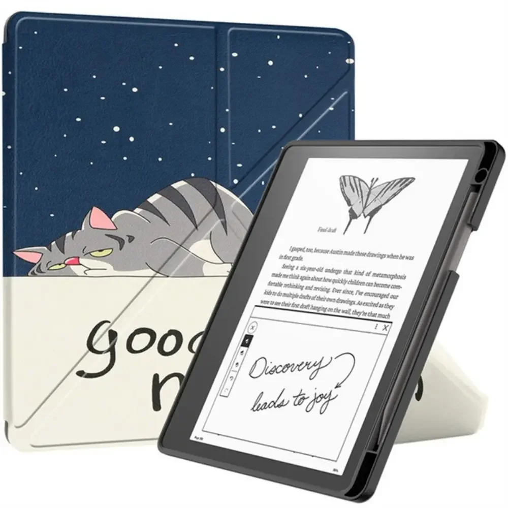 Smart Multi-Fold Stand Case with Magnetic Closure and Auto Wake/Sleep