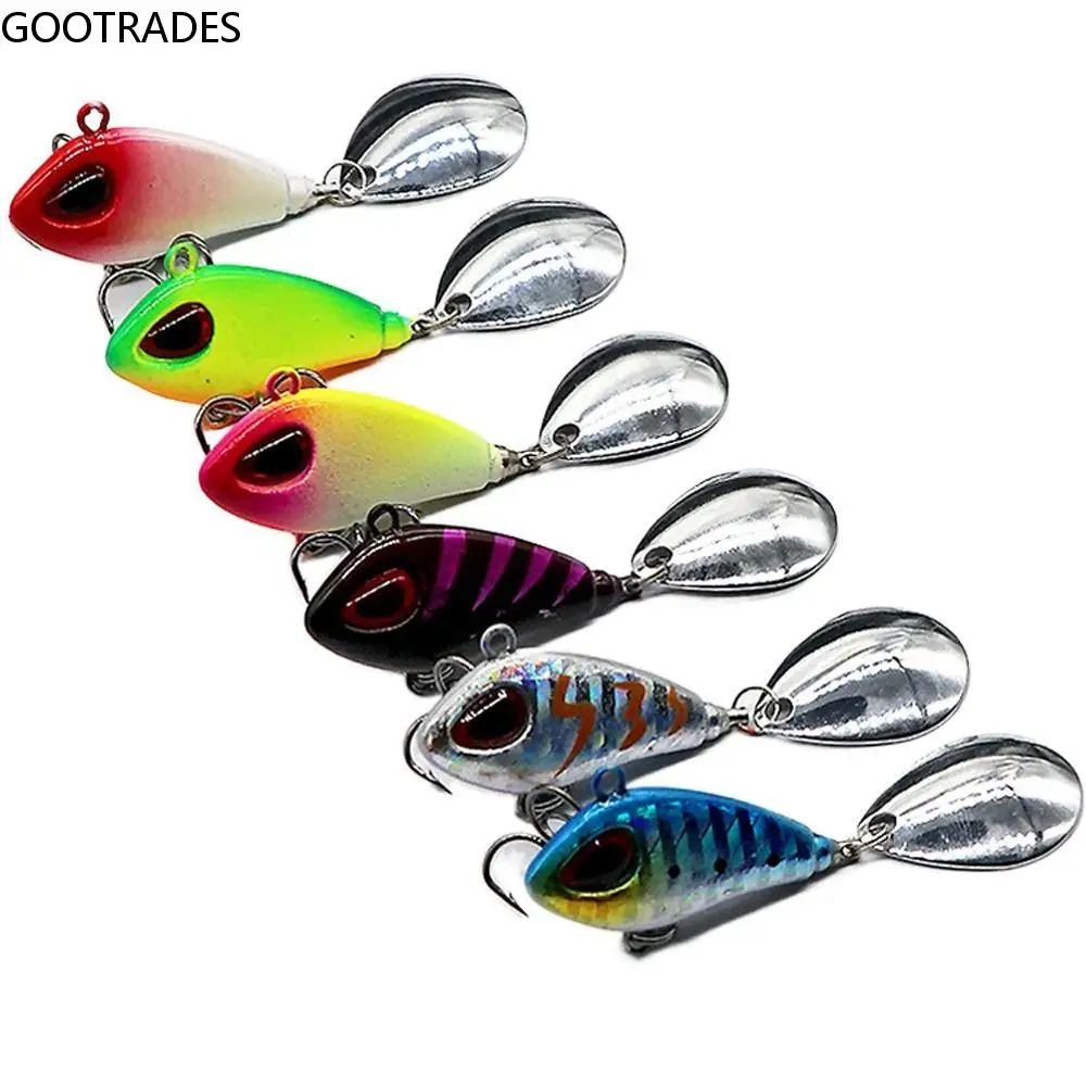 

Metal Spoon Fishing Lure Mini 6g10g17g25g Pin Crankbait Colorful Body Portable VIB Vibration Bait Fishing Tackle