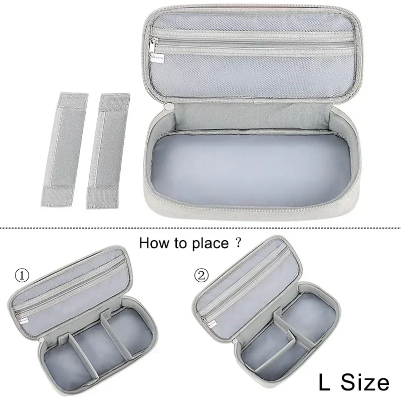 

Digital Cable Portable Organizer Gadget Bag Plug Dustproof Storage Charger Travel USB Electronic Pouch