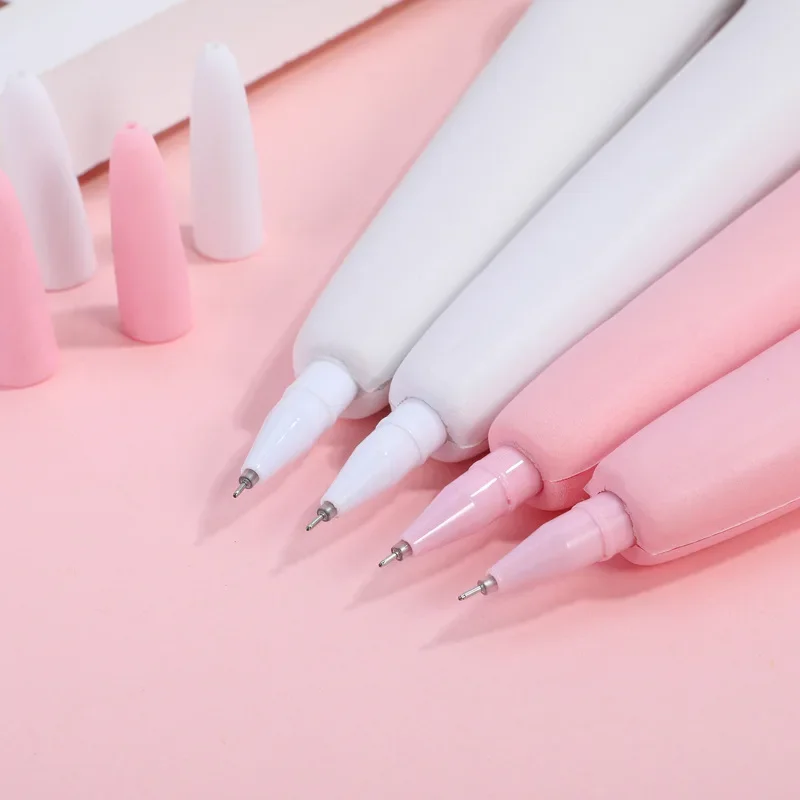Stress Relieve Gel Pens Kawaii Rabbit Squishy Foam Signature Pens Cute Roller for School Korean Stationery Office Supplies