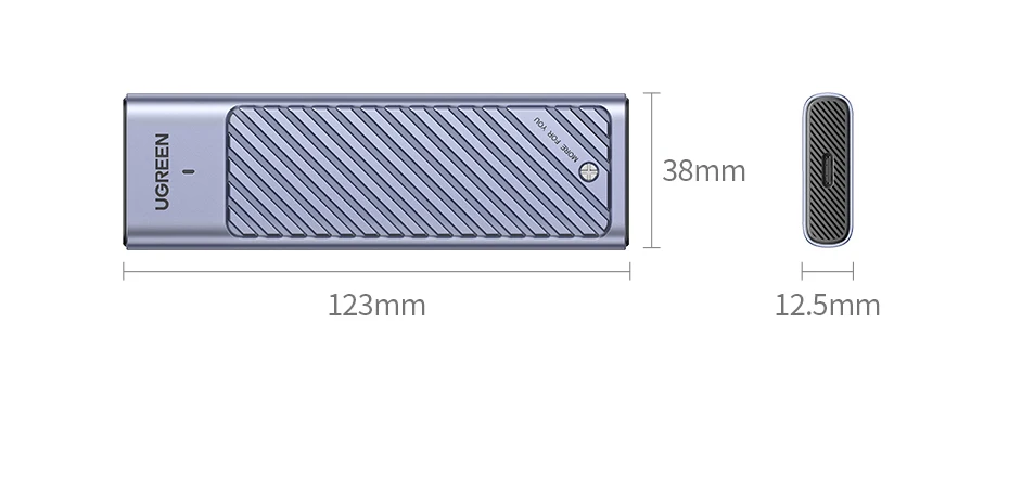 ssd gabinete adaptador 10gbps usb 3.2 gen2