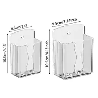 Support mural pour télécommande de climatiseur, non perforé et durable 6