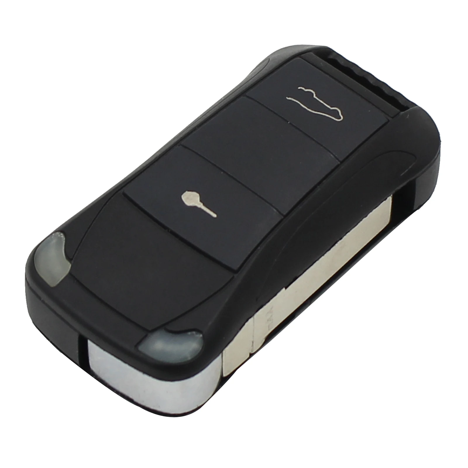 Складной чехол для ключей с двумя кнопками Porsche Cayenne GTS 2004 2005 2006 2007 2008 2009 2010 2011 |
