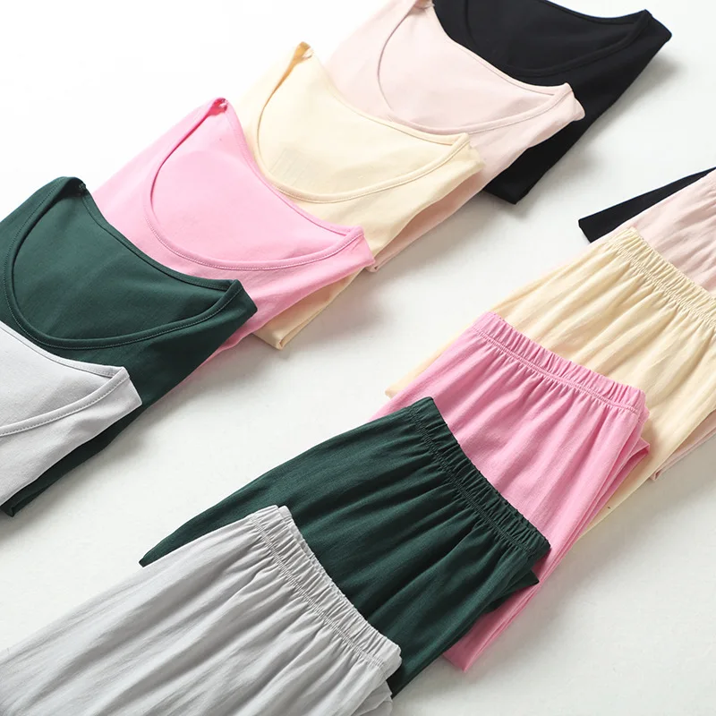 Mulberry Silk Thermal Underwear Silk Cotton Women Autumn Winter Slim Fit Solid Color Warm Bottomed Tops And Pants thermal underwear sets