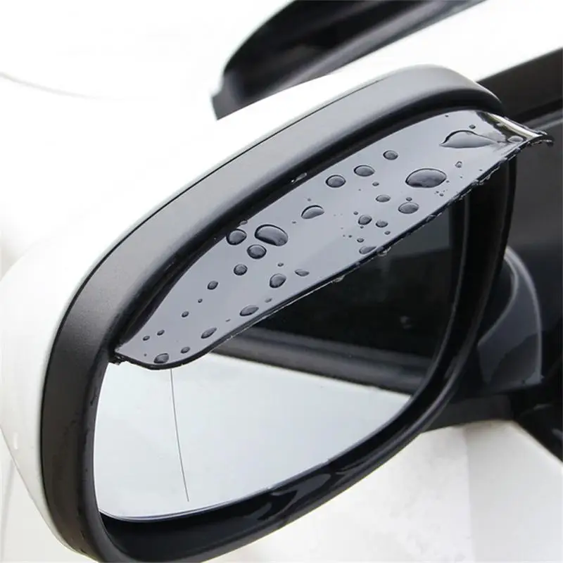 Car Rearview Mirror Rain Eyebrow One Pair