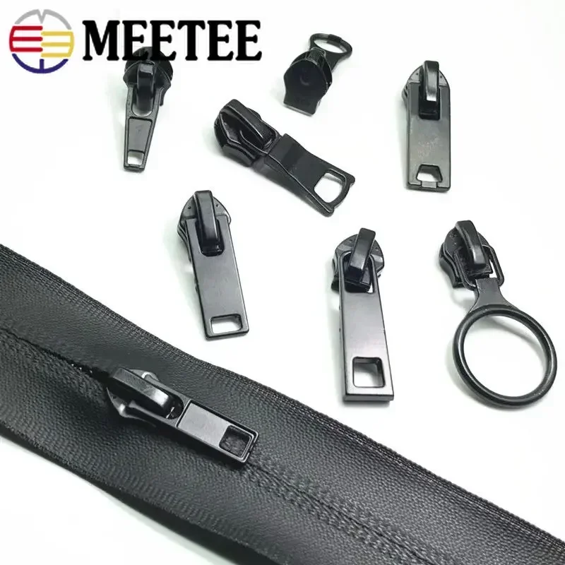 Nylon Zipper Sliders 10Pcs 5# for zipper repair kit zipper pullers zipper sliders zipper heads zipper accessories