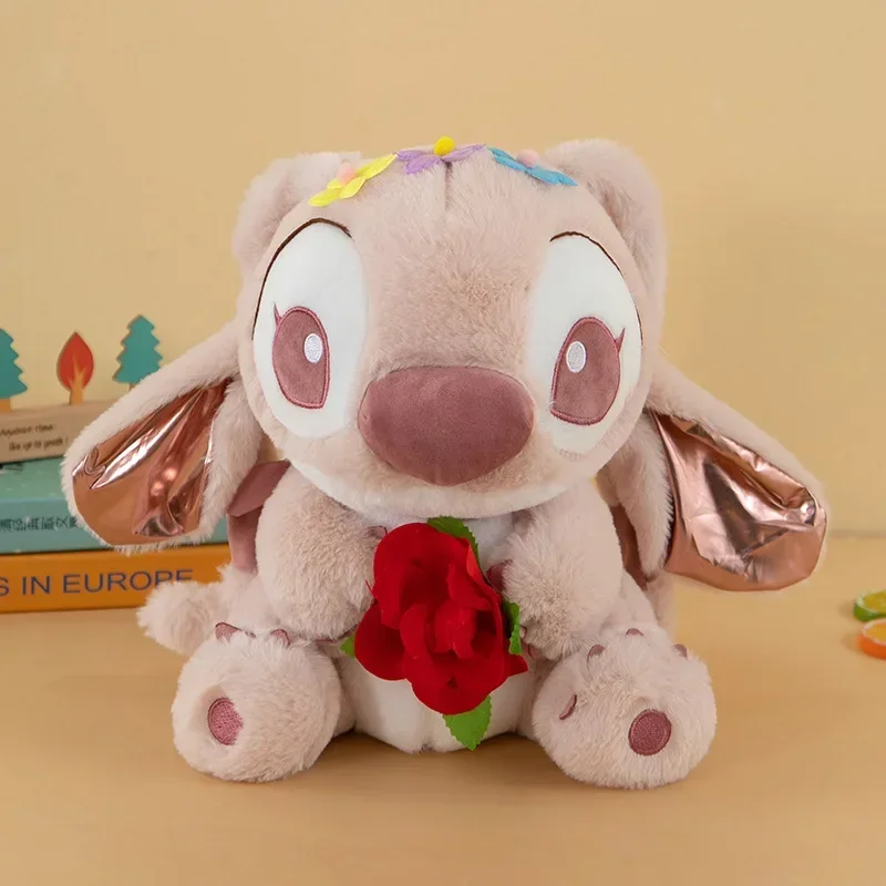 

35/50/65cm Disney Stitch Plush Toys Doll Flower Lilo&Stitch Plush Stuffed Doll Soft Kawaii Room Decor Pillow Cute Toy Kid Gifts