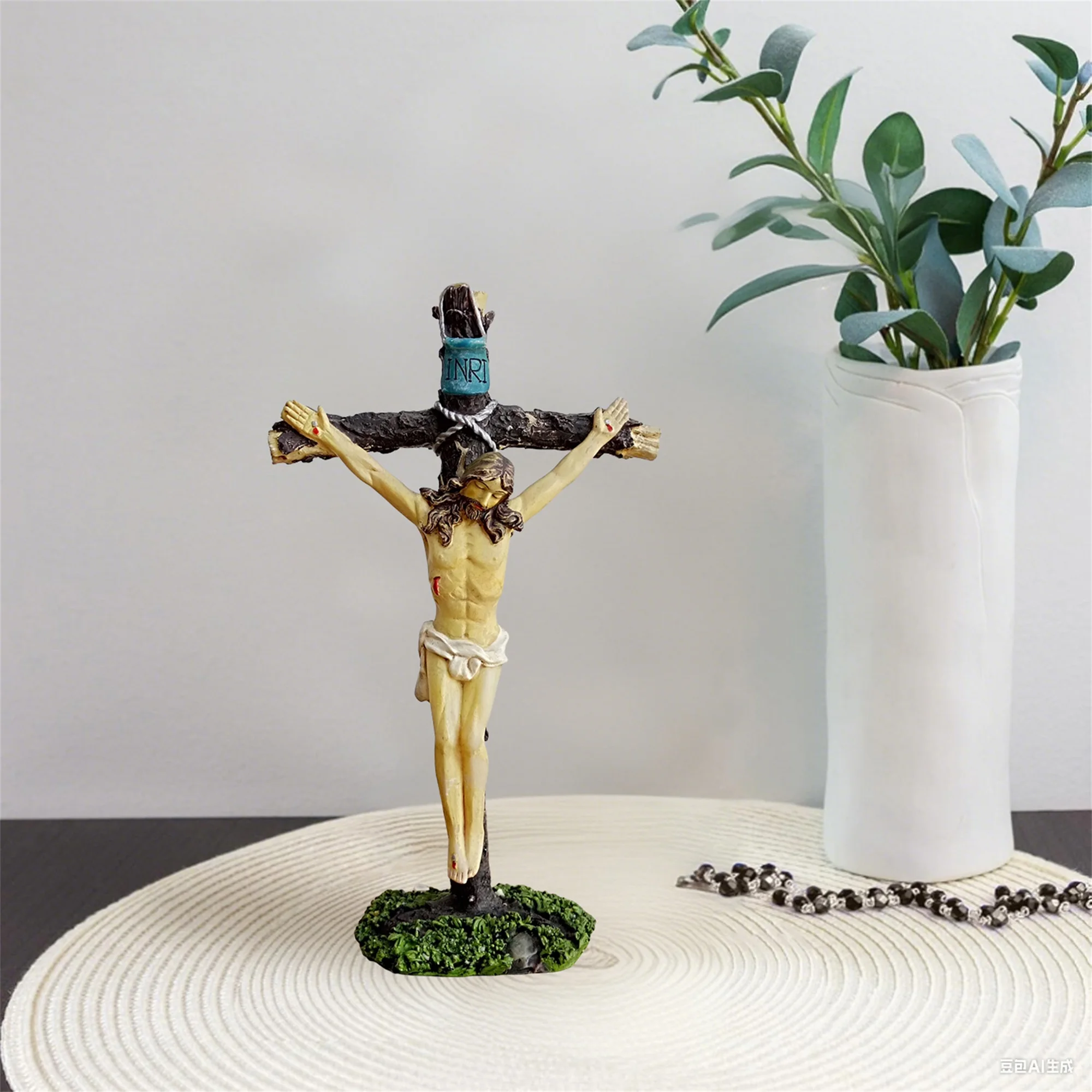 Resin Jesus Crucifix Statue 5