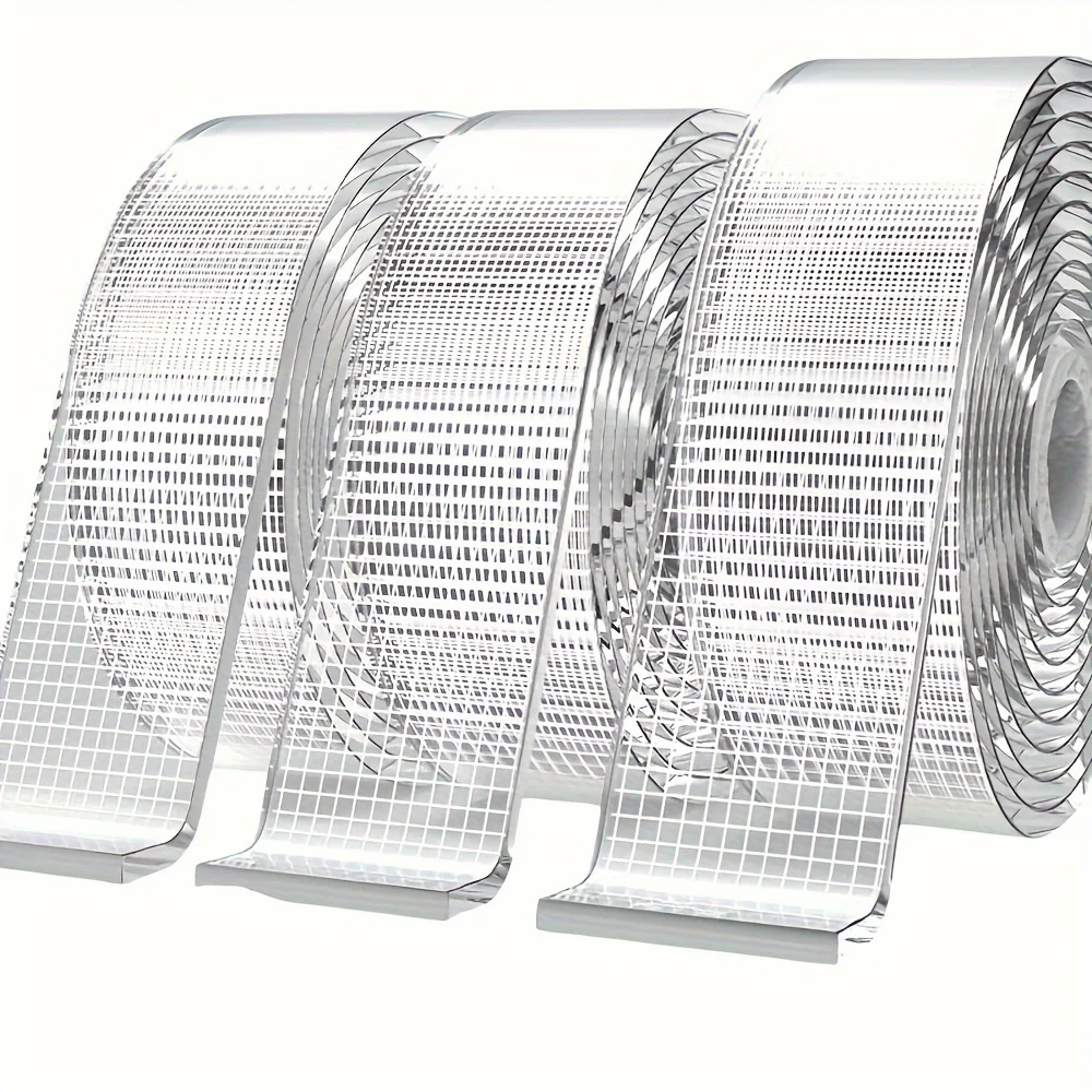 Ultra-Strong Double-Sided Nano Adhesive Tape - Clear, Removable, Waterproof, Heavy-Duty, Extra Sticky Strip, 1-5m