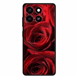 Sleek Black Shockproof Silicone Phone Case - Soft Protective Back Cover for ZTE Blade A35 (B06.CH.199)