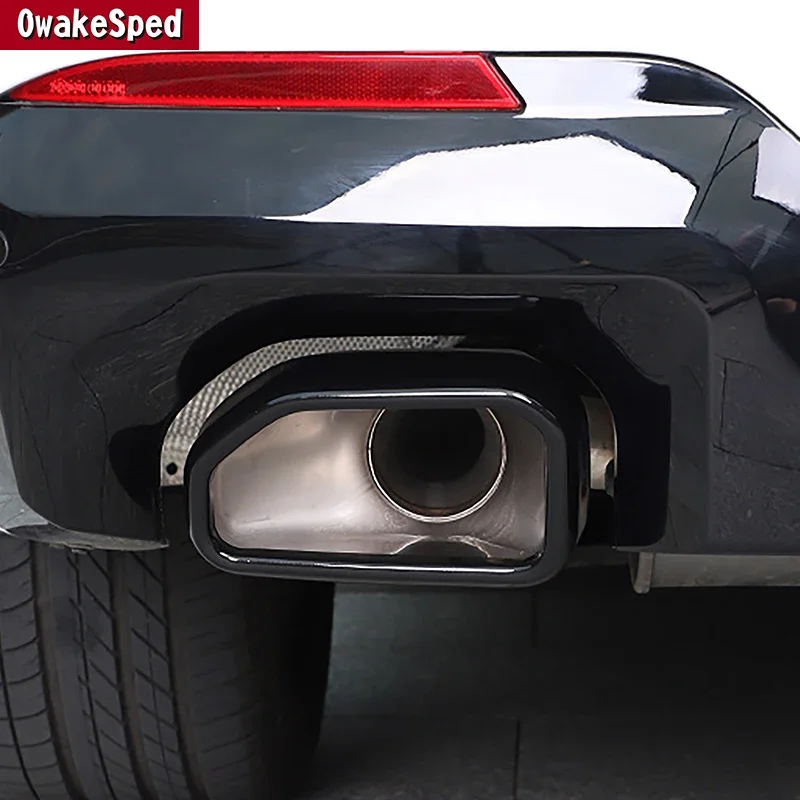 

Car For BMW X3 G01 G08 2022 Tail Exhaust Pipe Outlet Muffler Pipe Cover Decoration Tail Throat Bracket Sticker Auto Accessories
