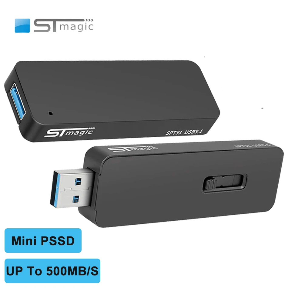 STmagic Mini disco rigido SSD portatile 3.1 unità Flash ad alta velocità  128GB 256GB 512GB 1TB 2TB memoria esterna USB per Desktop portatile _ -  AliExpress Mobile