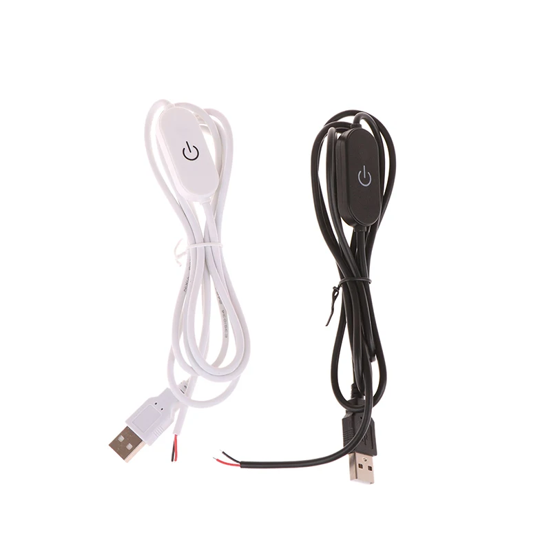 USB touch dimming switch cable 2A 5V 1.5M smart light switch led dimmer switch led dimmer controller smart dimmer switch lamp dimmer power cords dimmer switch usb cable switch 2.0A To 2 Wire Output 5-Dimmer Controller