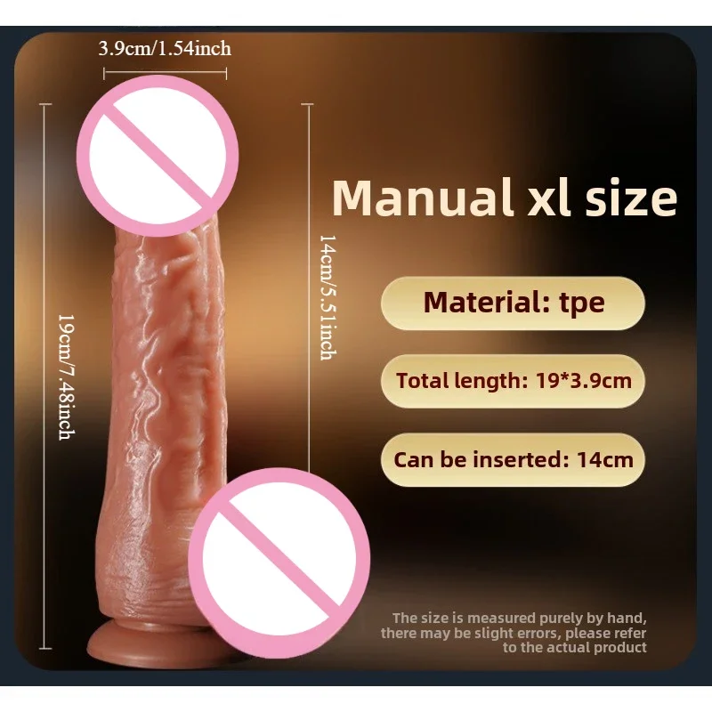 Realistic Dildo Cup Dildo 4 Size Female Masturbator Clitoral Stimulator Big Dick Lesbian Sex Toys For Women Adult supplies 18+