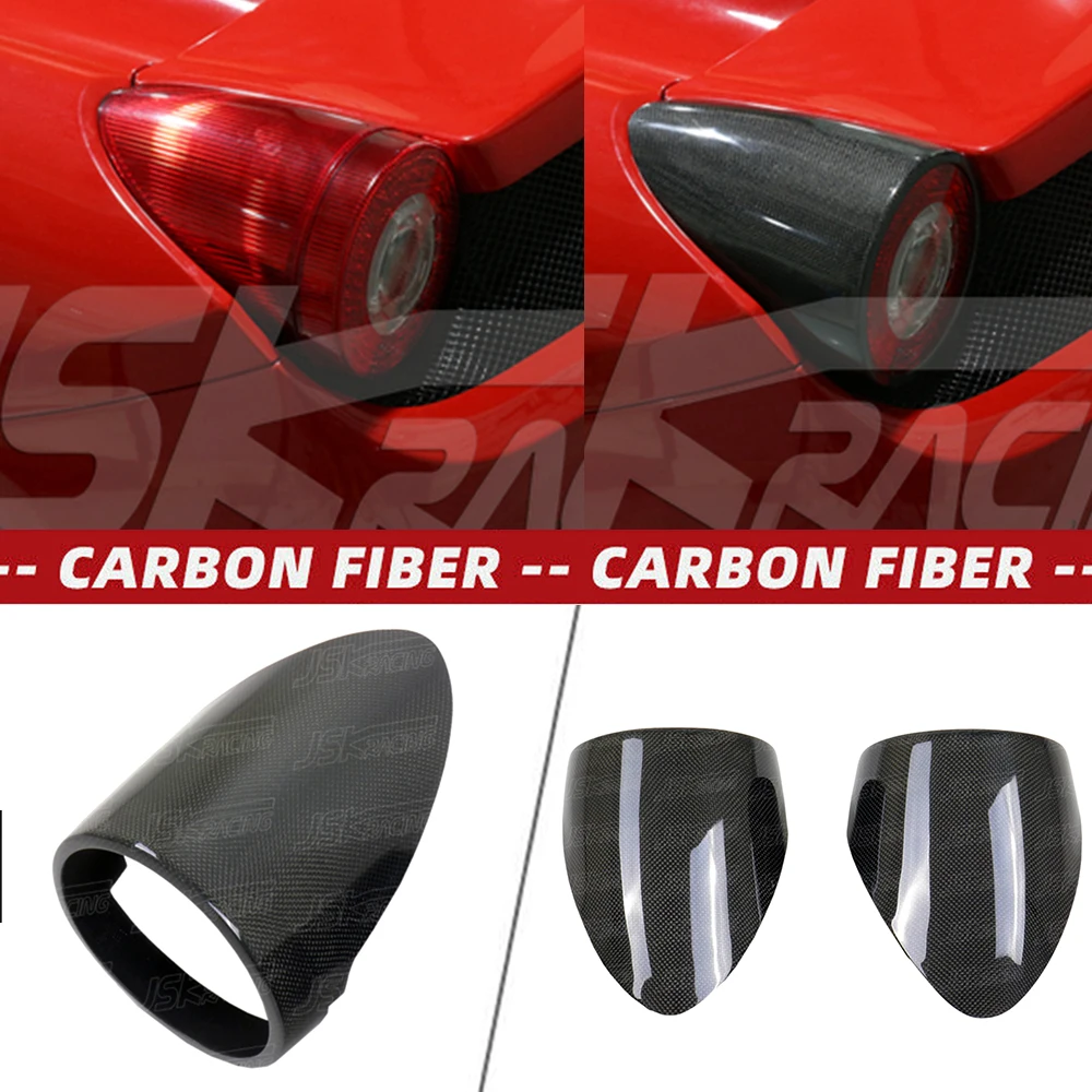 

Carbon Fiber Rear Light Cover (Plain Weave) For Ferrari 458 Italia And Spider And Speciale 2011-2016