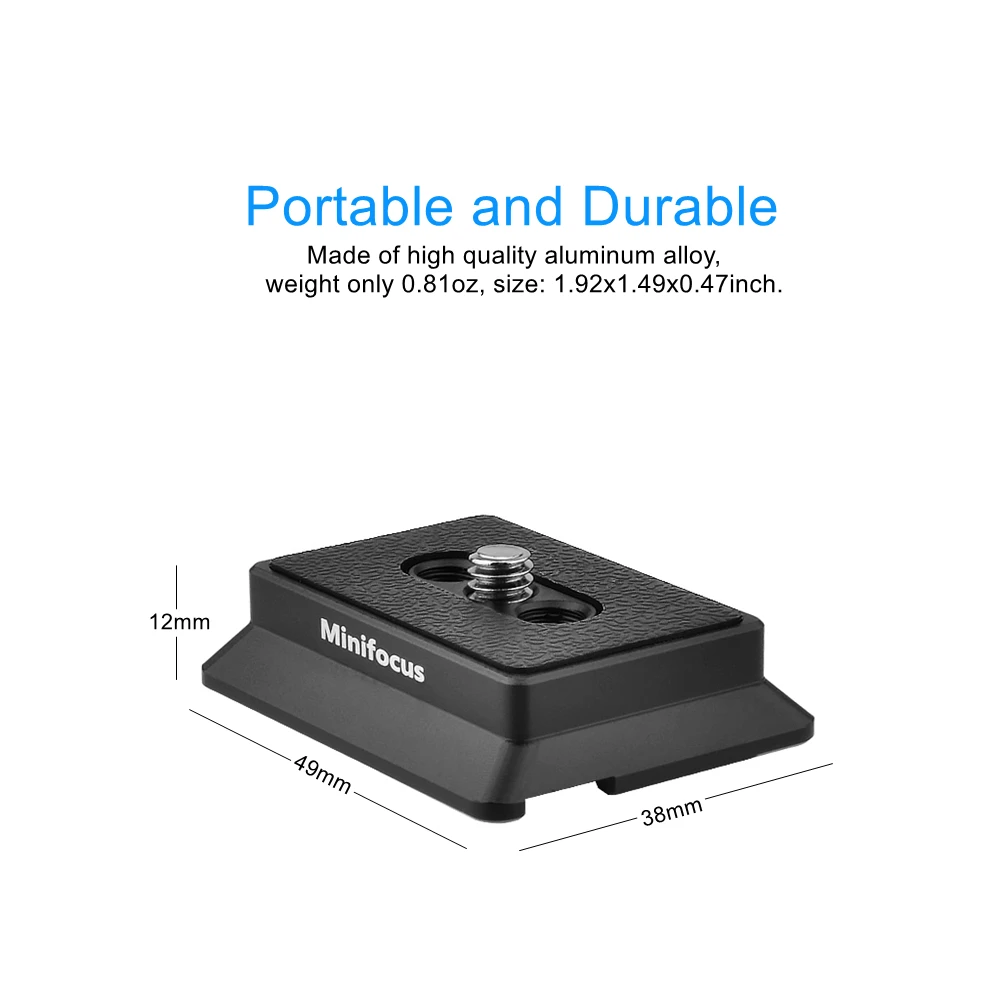 Camera Accessories Action Camera Accessories Handheld Gimbal Accessories Camera Quick Release Plate for Arca-Type Mount Compatible with DJI Ronin RS2 RSC2 RS 3 Gimbal Upper QR Plate for DJI RS 2 RSC 2