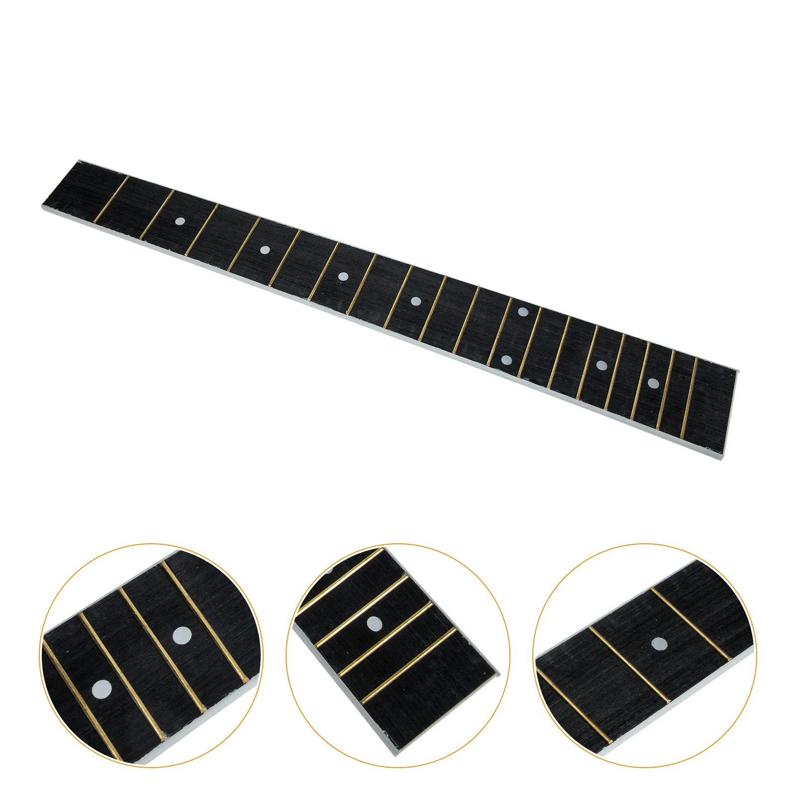

Folk Guitar Wooden Fingerboard Ukulele Fingerboard 41-Inch Tech Wooden Fingerboard Replacement Fingerboard Repair Accessories