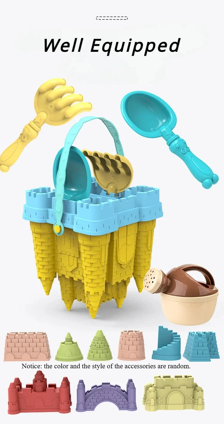 Beach Castle Bucket Play Sand Set