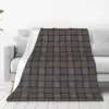 Outlander Tartan - Fraser Tartan Blanket Flannel Super Soft Sofa Throw Blankets For Couch Bedding Office Throws Bedspread Quilt 1