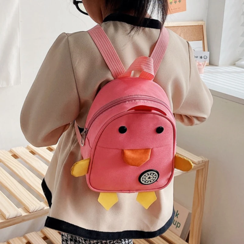Girls Boys Cute Backpack 2022 New Popular Duck Children Kindergarten Baby Backpack