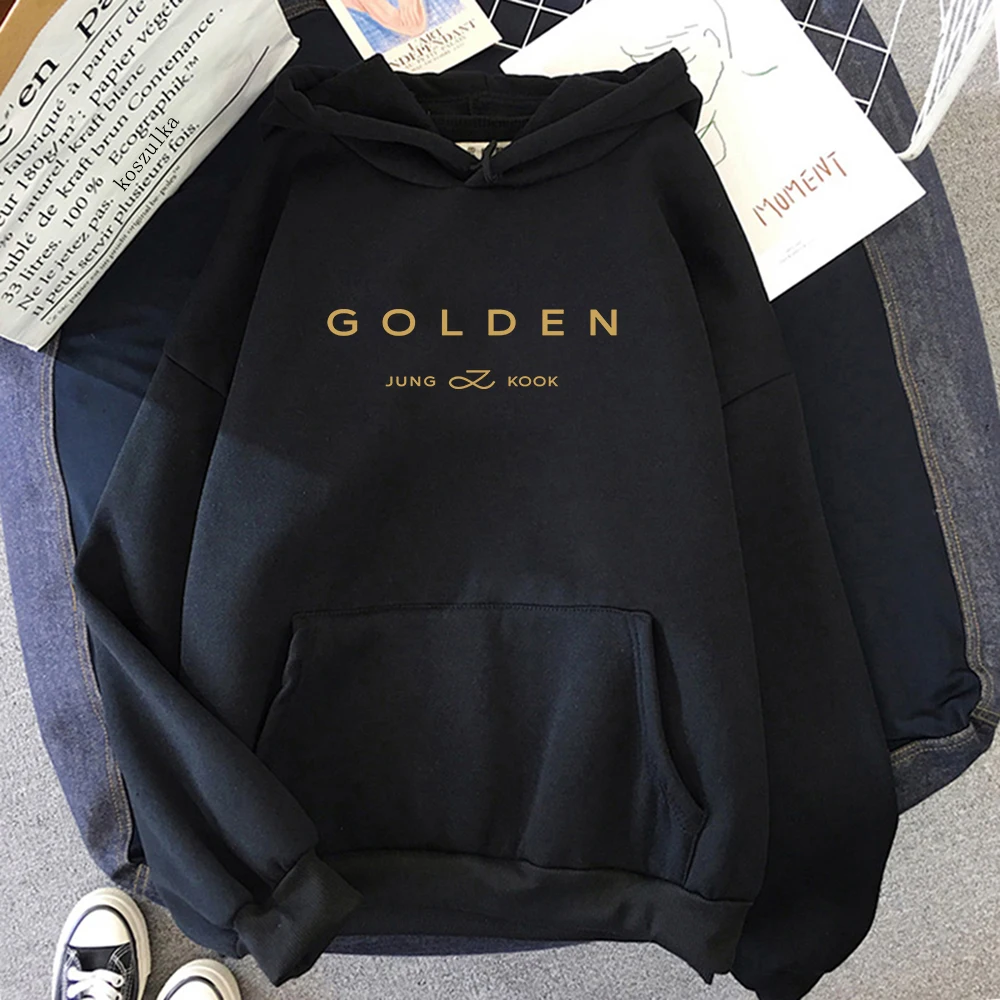 アイドル JungKook GOLDEN HOODIE (Lsize) JungKook Golden Hoodie - KpopCart