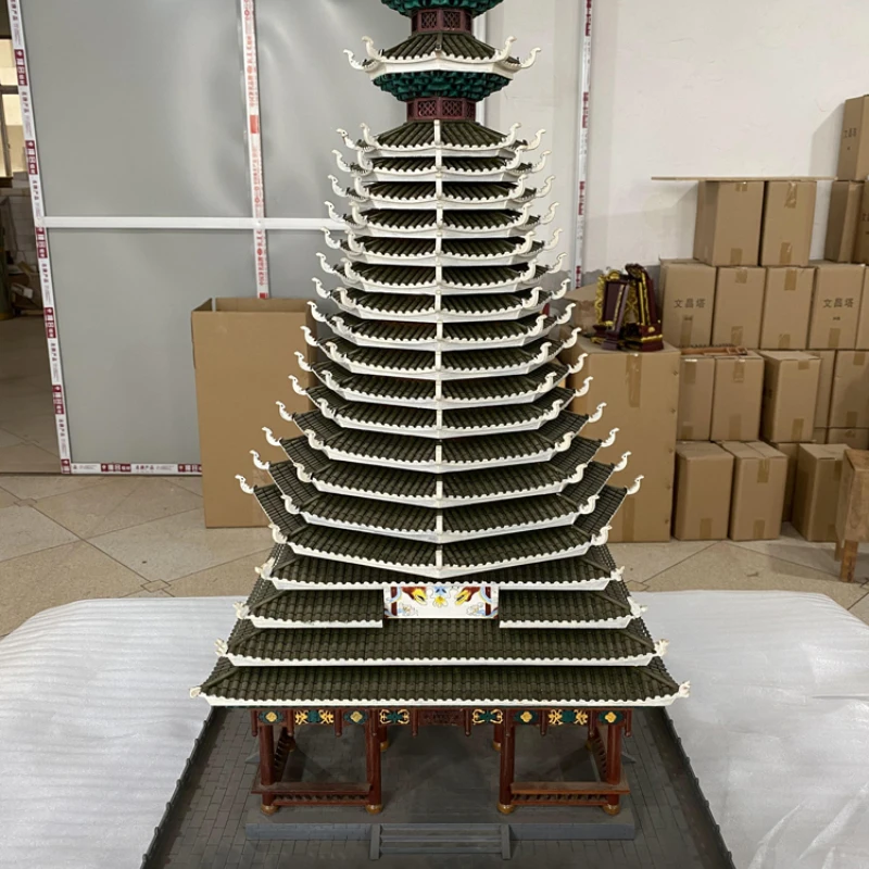 

Domestic Ornaments Gifts & Crafts Dong Drum Tower Model