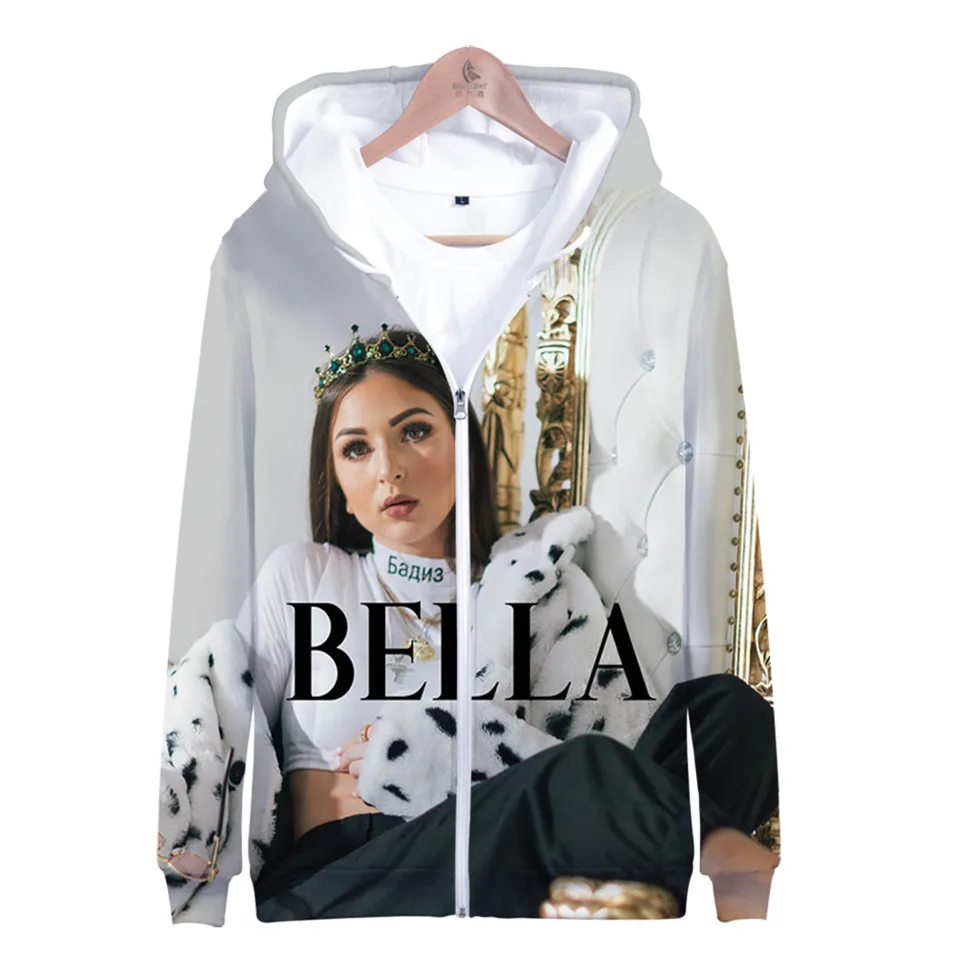 

New Arrival 3D Eva Queen Hoodie Streetwear Hip Hop Funny Hoodies Unisex 3D Print Hooded Sweatshirts Fashion Casual Zipper Jacket