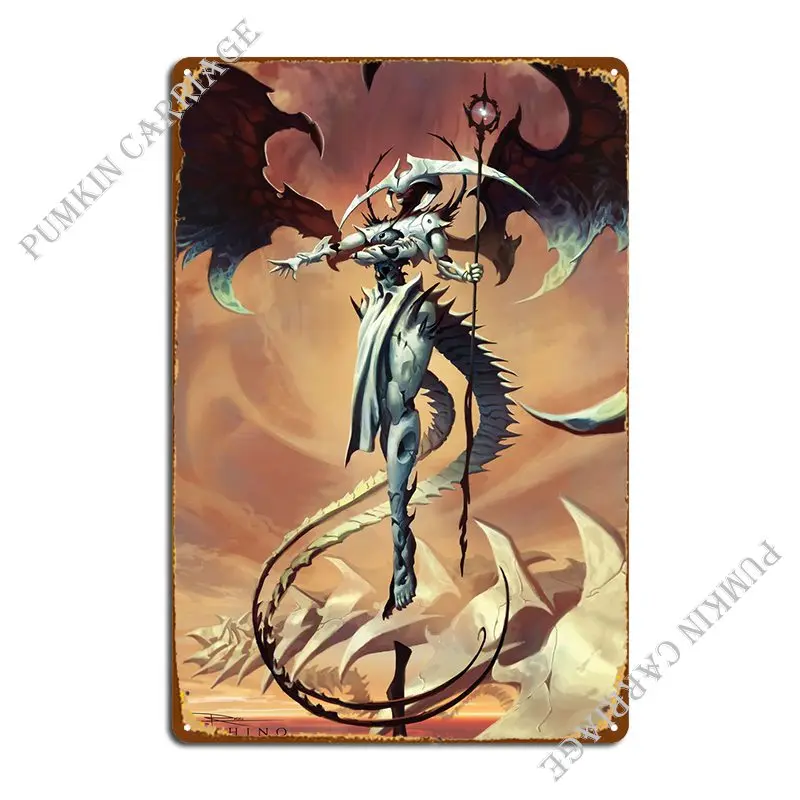 Atraxa The Praetors Voice Metal Platform Poster Personalizza Pub Garage Cinema Garage Tin Sign Poster