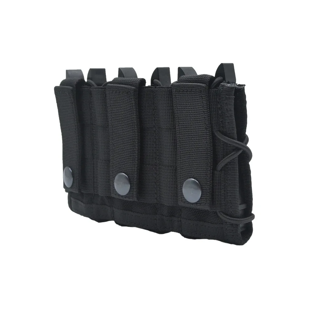 OPHIDIAN 9 mm Magazintasche, doppelte Dreifach-Magazintasche, Molle, offene Magazintasche, geeignet für 17 19 – Detail 6