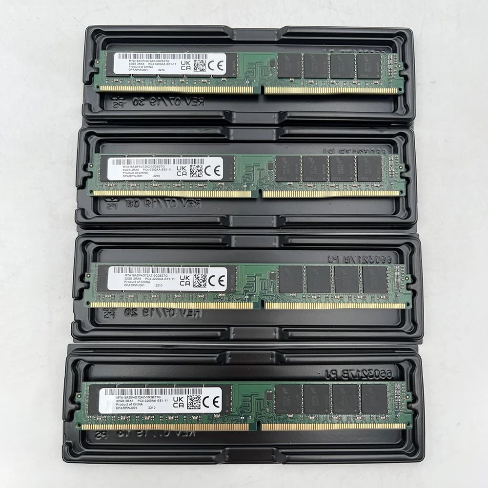 1 Pcs 32GB For MT RAM 32G 2RX8 PC4-3200 DDR4 3200 UDIMM ECC VLP MTA18ADF4G72AZ-3G2BZTG 7 1 Pcs 32GB For MT RAM 32G 2RX8 PC4-3200 DDR4 3200 UDIMM ECC VLP MTA18ADF4G72AZ-3G2BZTG - Image 5