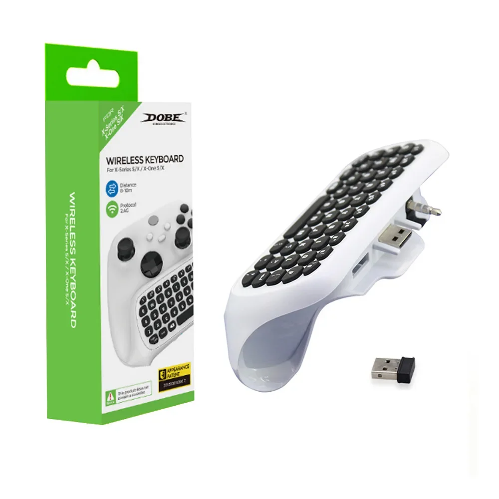 Wireless Keyboard ChatPad for Xbox One QuickType Keyboard with USB