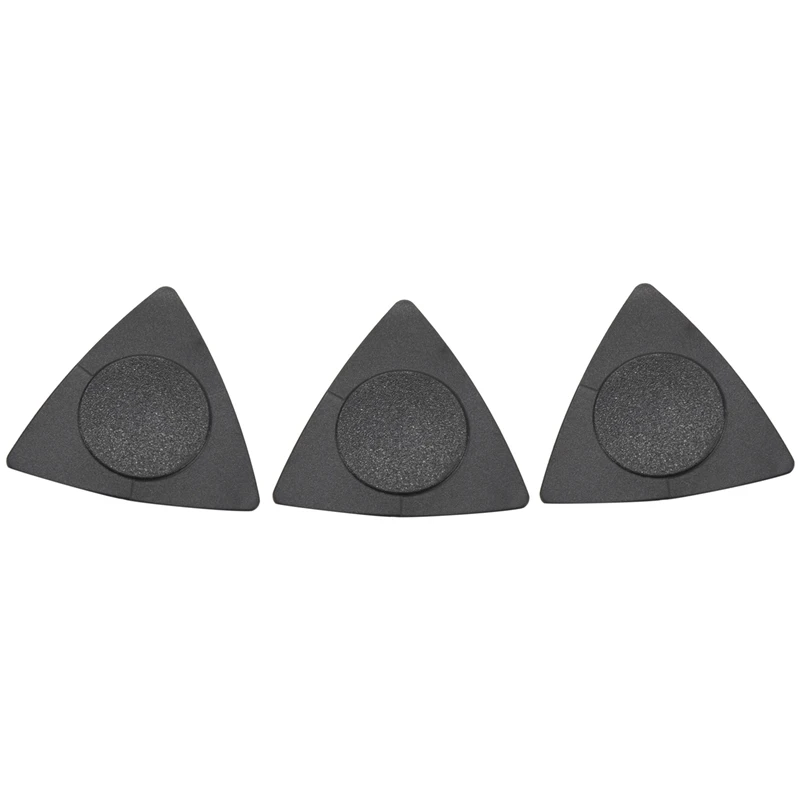 Triangle Guitar Picks 1.0 0.75 0.5 mm Thickness PC + ABS Material Antislip Style 10pcs guitar picks