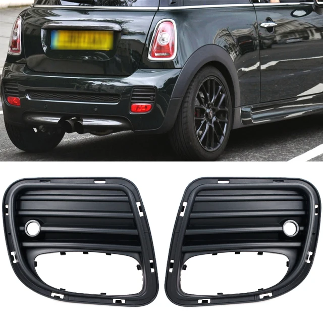 BMW mini r56 r57 r58 r59 jcw 2005-2015用リアバンパーおよびフォグ 
