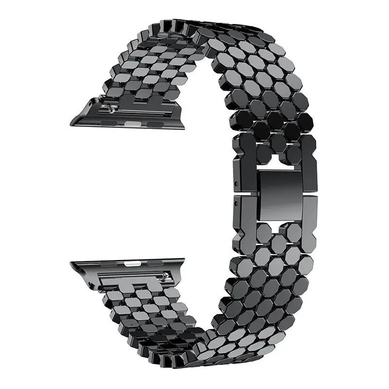 Elegant Diamond-Embellished Stainless Steel Watch Bracelet