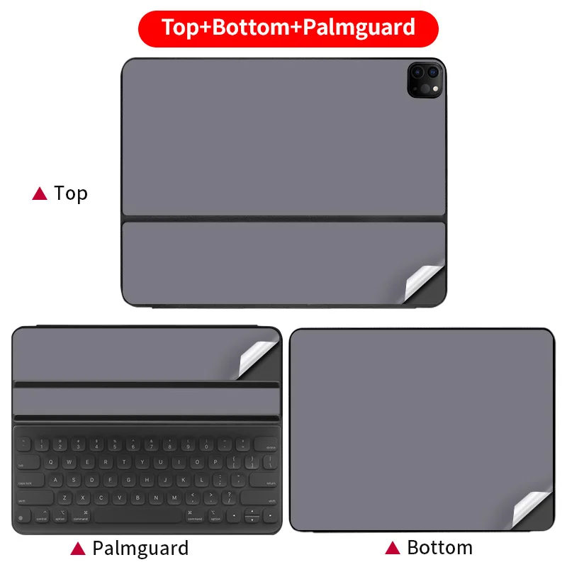 Smart Keyboard Folio Skin Sticker, Capa protetora, Tampa do teclado, iPad Pro 6, Air5, 11 