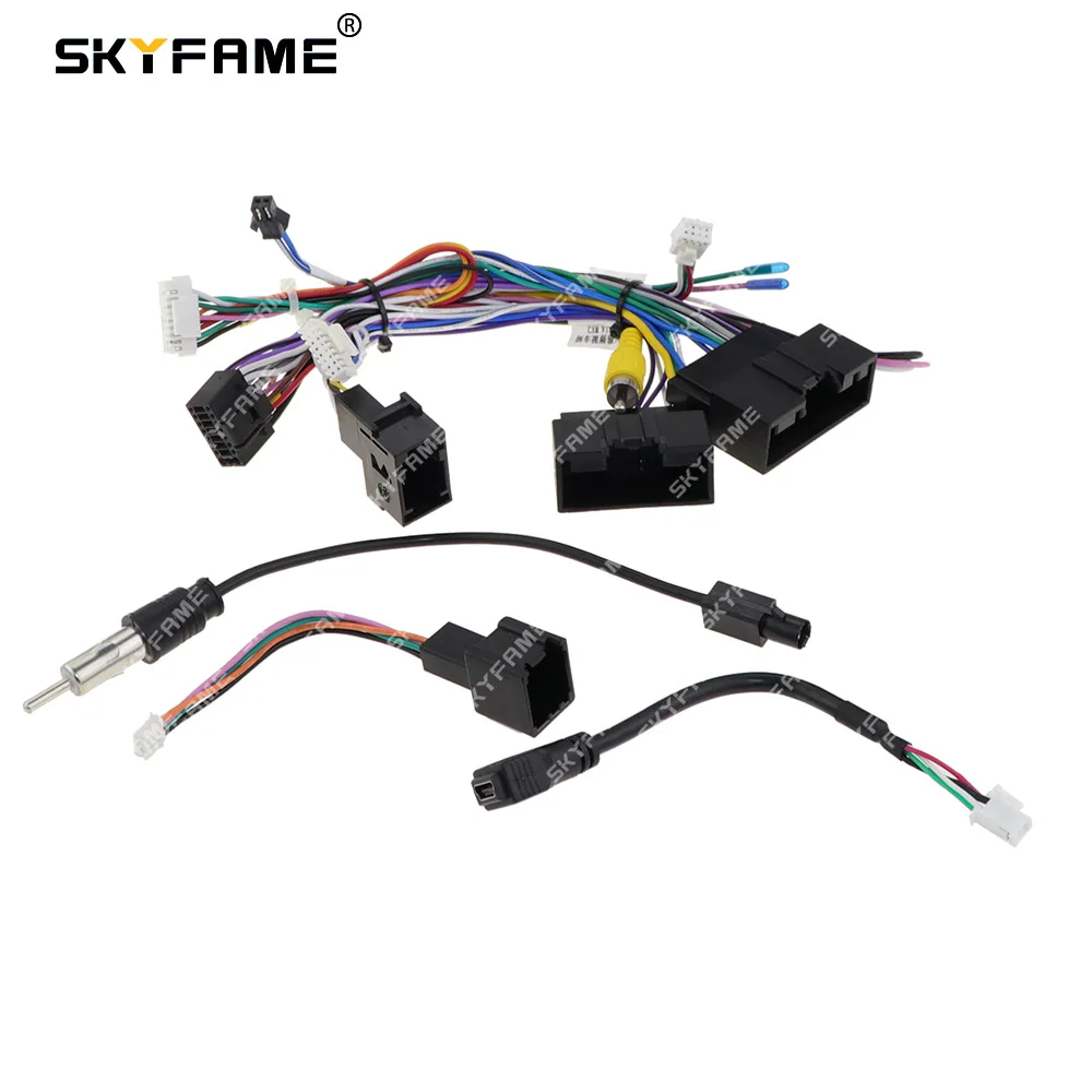 SKYFAME-Car Radio Wire Harness Adapter, Canbus Box