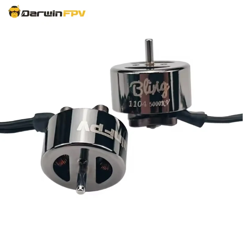 DarwinFPV 블링 시리즈 1104 5000KV 브러시리스 모터 (FPV 드론, FPV 레이싱, 멀티로터 부품 및 액세서리용)