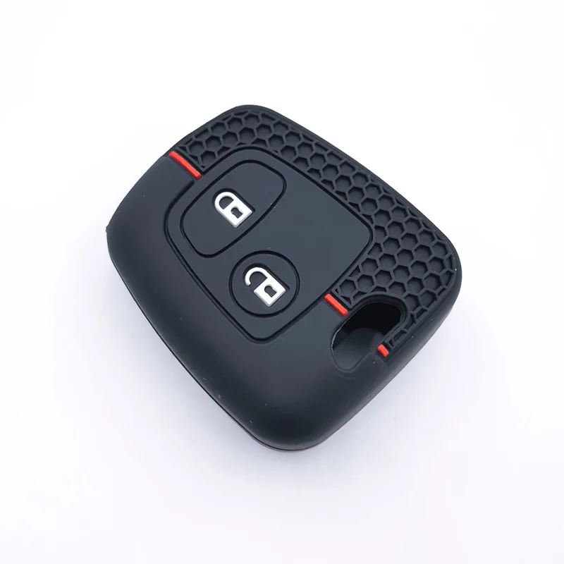 Silicone 2-Button Car Key Protector Cover