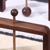Huangdongshi Walnut Tissue Holder, Napkin Holder, Kitchen Upright Square Tissue Holder, Restaurant Desktop Tissue Storage Box 5