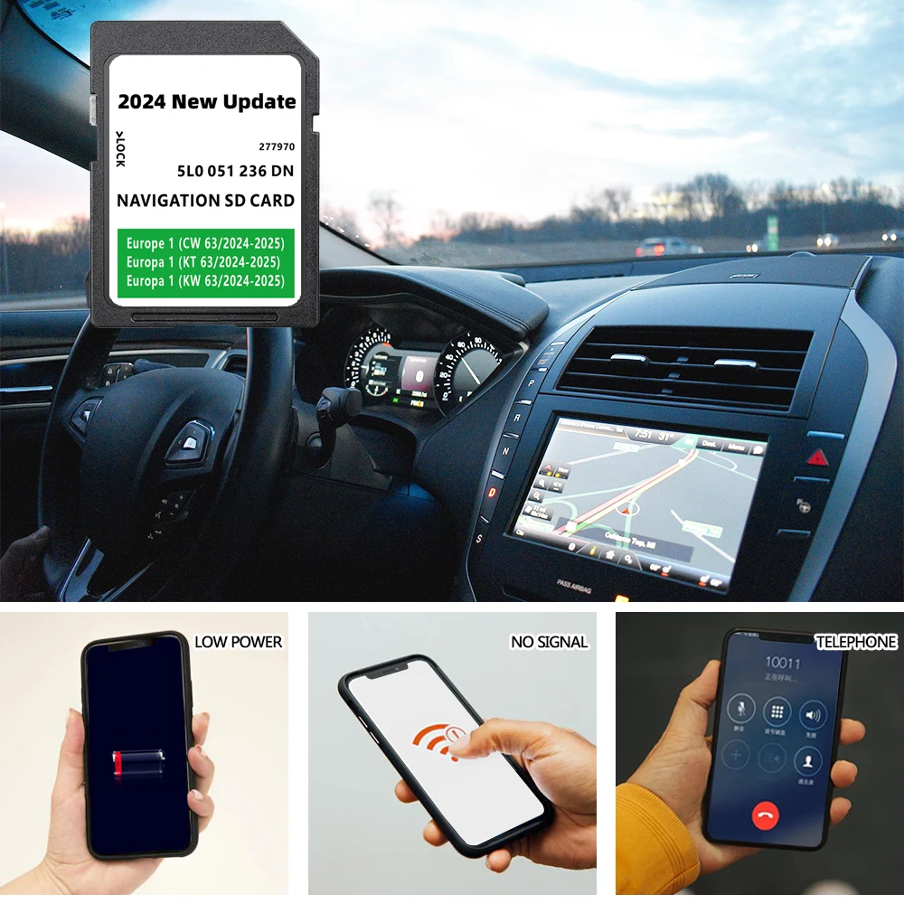 32GB MIB2 Amundsen(Discover) Media Navi SD Card gps map navigation sd cards For Skoda Europe UK GEN2