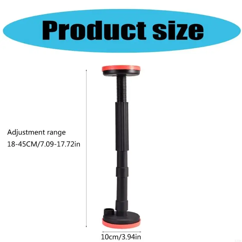 2-Pack Telescopic Support Poles - 7.09-17.72inch Adjustable Undermount Cabinet Support System