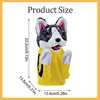 Kids Husky Kung Fu Gloves Toy Fighting Dog Boxing Hand Puppet Hand Finger Plush Doll Battle Party Social Strategy Tables Game 6