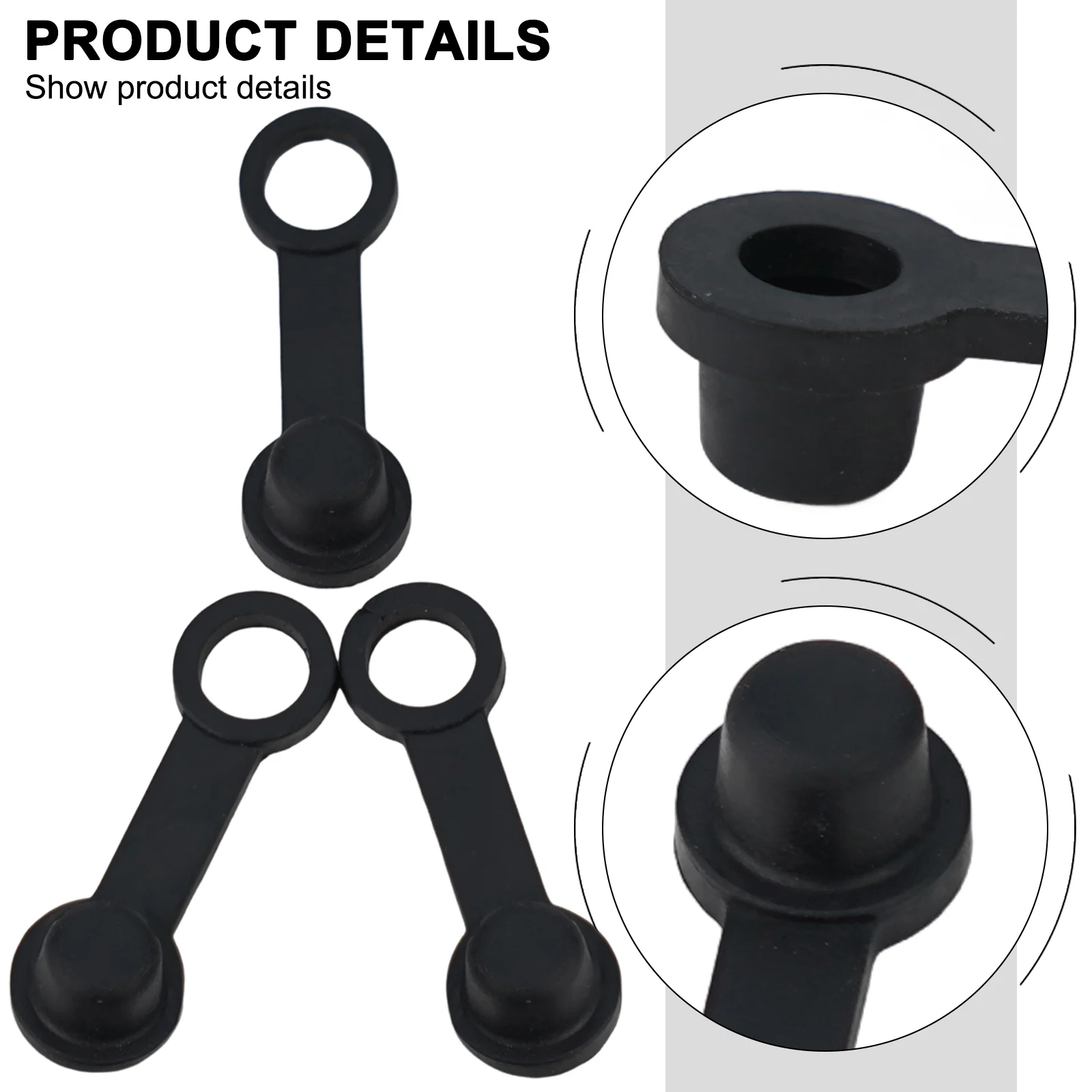 

8Pcs Car ATV Caravan Rubber Brake Bleed Nipple Grease Cap Dust Cover High Quality Black Bleed Nipple Cap Auto Accessories