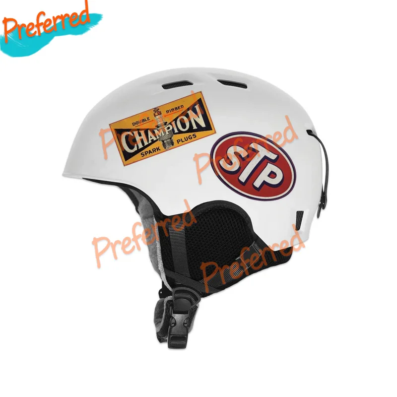 Set Di Adesivi Auto Da Corsa Vintage Oil Oldtimer Oldschool Retro Rust Esso Stp Champion Pennzoil Hot Rod Die-Cut Pvc Impermeabile