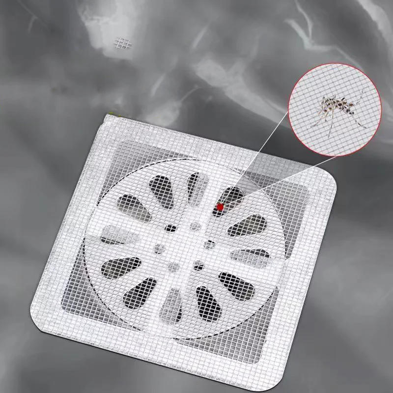 Disposable Floor Drain Paste as floor drain sticker,silicone floor drain cover,floor drain cover,floor drain filter,floor drain hair filter,floor drain hair catcher,drain hair catcher,shower drain catcher,hair drain catcher,hair drain filter Prevent Hair Blockage Capture Network Floor Drain Filter Tool Network Shower Cover Kitchen Bathroom