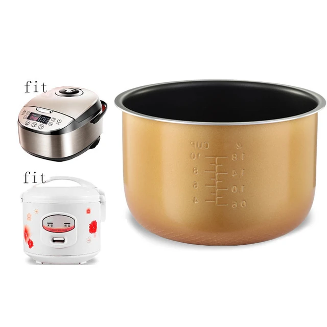 Pressure Cooker 6L Inner Pot Rice Liner Stainless Steel Inner Pots Minute  Non-stick Cookware For Kitchen Accessories Utensils - AliExpress